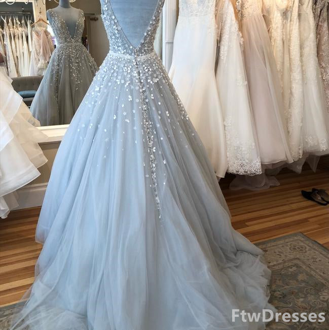 Wedding Dress Fittings, tulle prom dress formal wedding dress