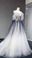 Prom Dresses Princesses, Ombre Prom Dresses, Ombre Prom Dresses