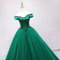 Dark Green Princess Long Formal Dress Green Party Dress Sweet 16 Dress prom dresses shops