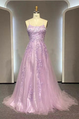 Elegant Prom Dress A-line Lace Appliques Sweet 16 Party Gown