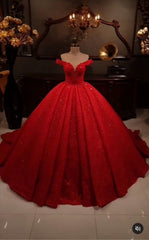 Wedding Dress Uk, Hot Appliques Ball Gown Dark Green Wedding Dress Sequin Quinceanera Dresses