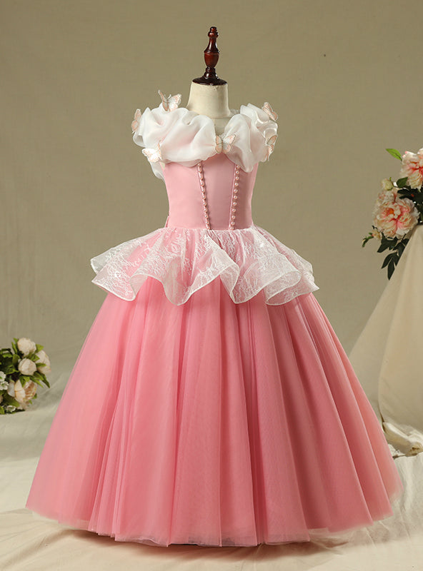 Pink Tulle Princess Ai Luo Dress