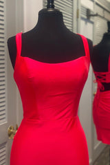 Evening Dress Wedding, Red Short Homecoming Dress,Short Gala Dress