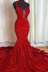 Red Sleeveless Elegance Prom Dress with a Sweetheart Neckline Evening Party Dress