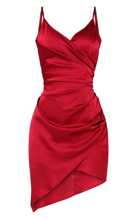 Party Dresses Night, Spaghetti Straps Satin Short Homecoming Dress